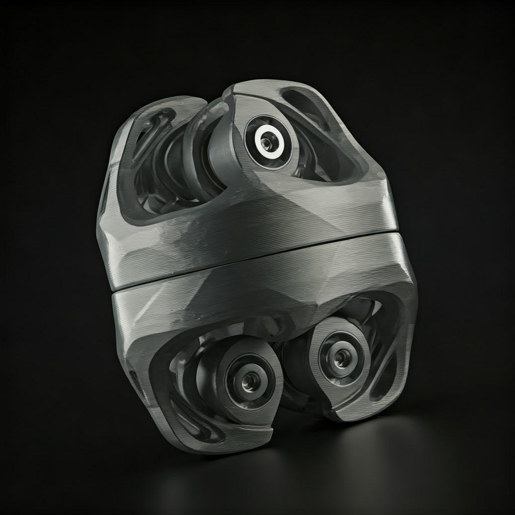 Precision Robotic Joints 3D Printed in Aluminum 1 85