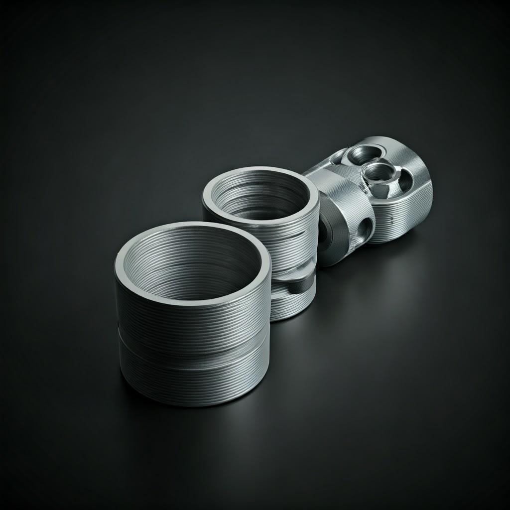 Precision Robotic Joints 3D Printed in Aluminum 2 86