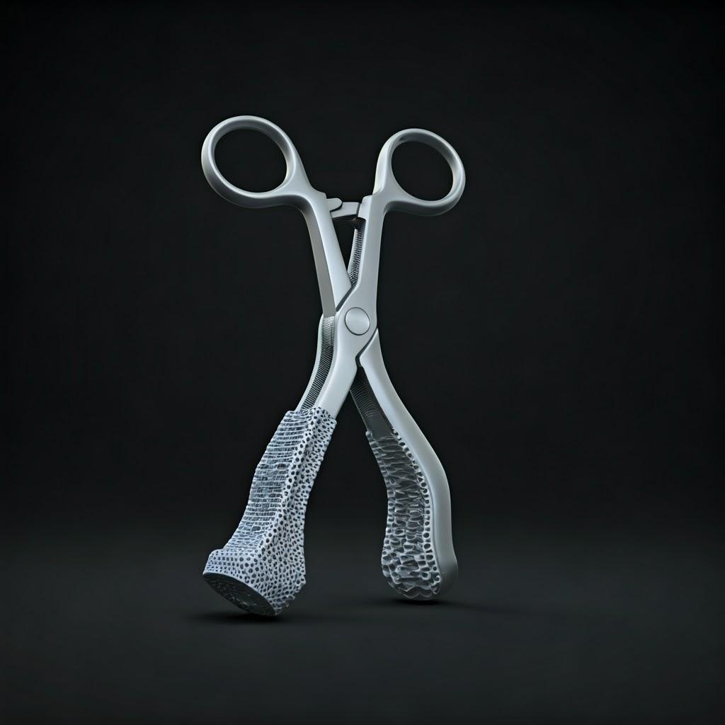 3D Printed Surgical Clamps with Stainless Steel 1 253