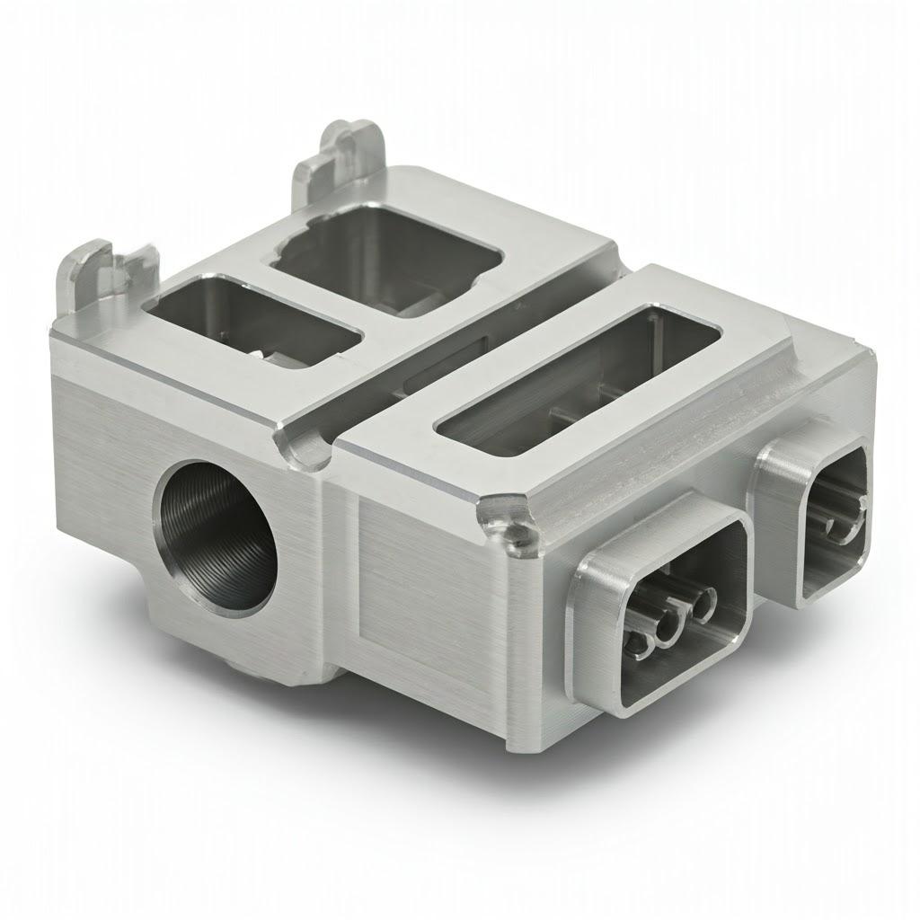 3D Printed Aluminum Electrical Connector Housings 3 345