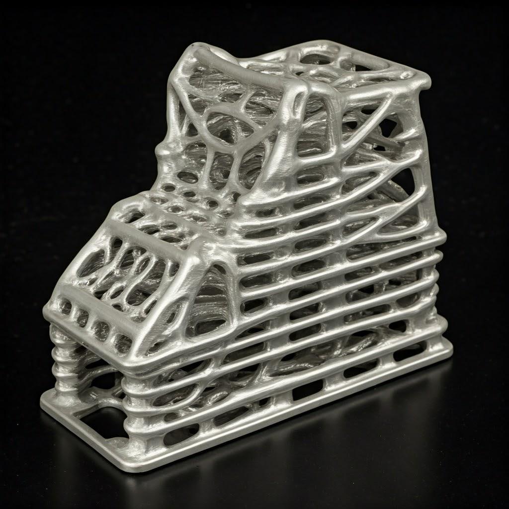 lightweight structural supports using metal 3D printing 2 380