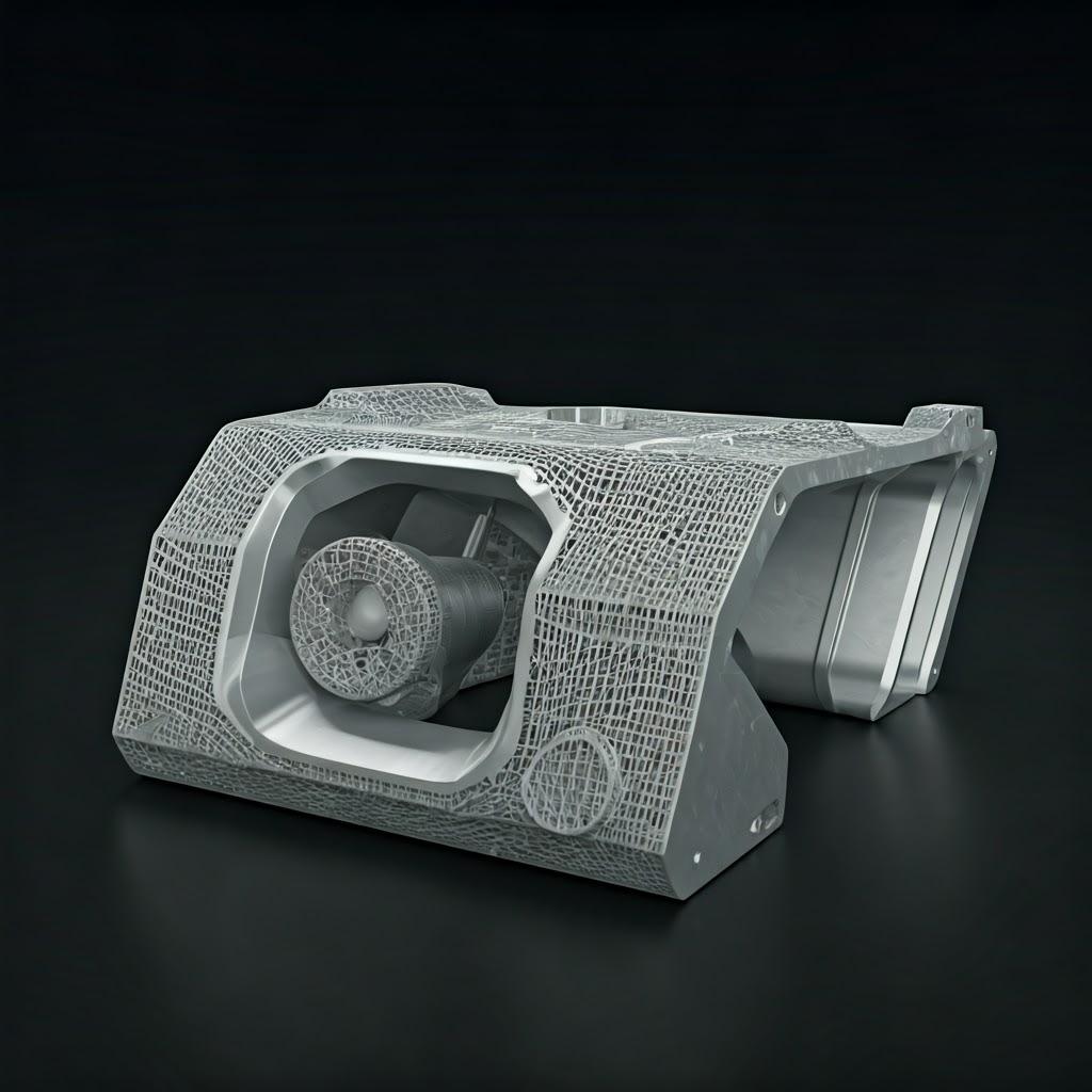Precision Instrument Panel Frames: Revolutionizing Manufacturing with Metal 3D Printing 3 411