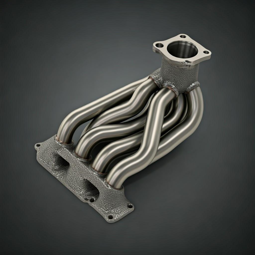Custom Exhaust Manifolds: Revolutionizing Performance with Metal 3D Printing 1 487