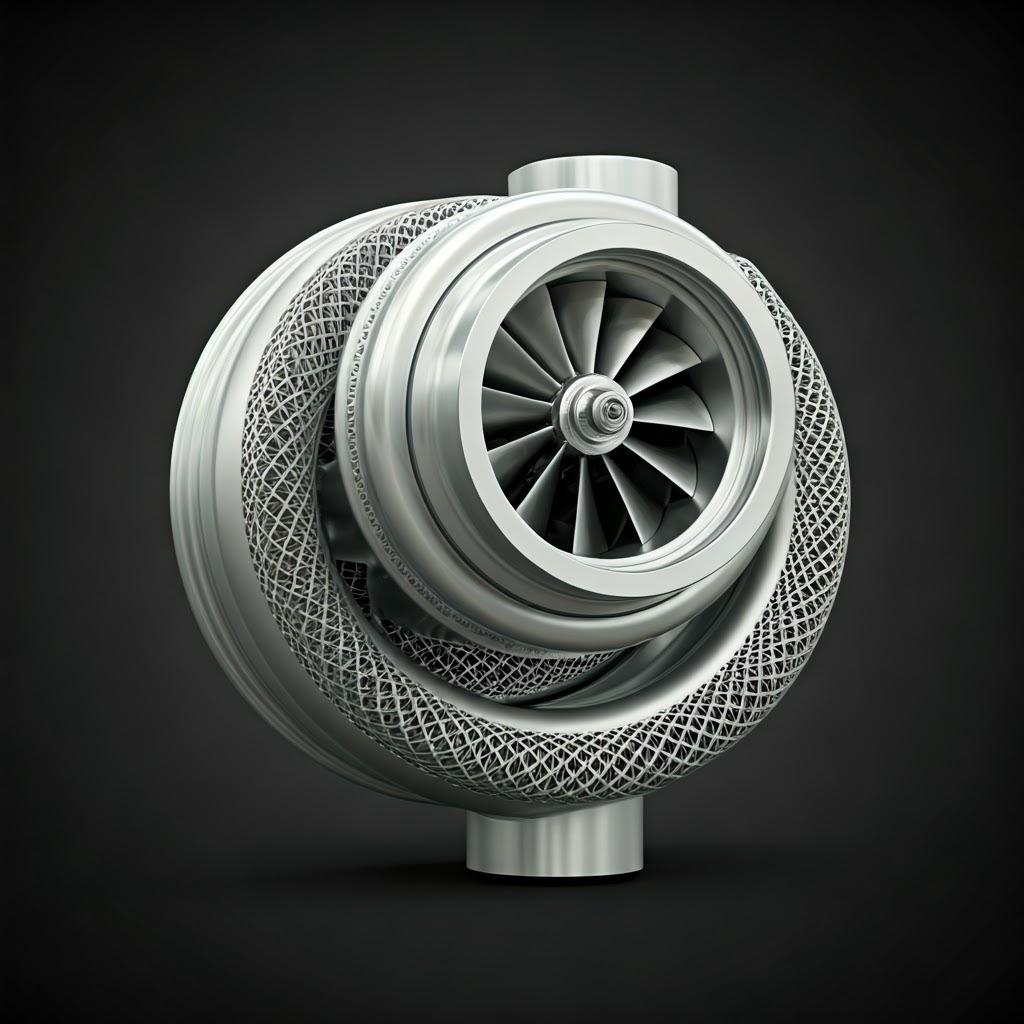 3D Printed Turbocharger Ducts 4 496