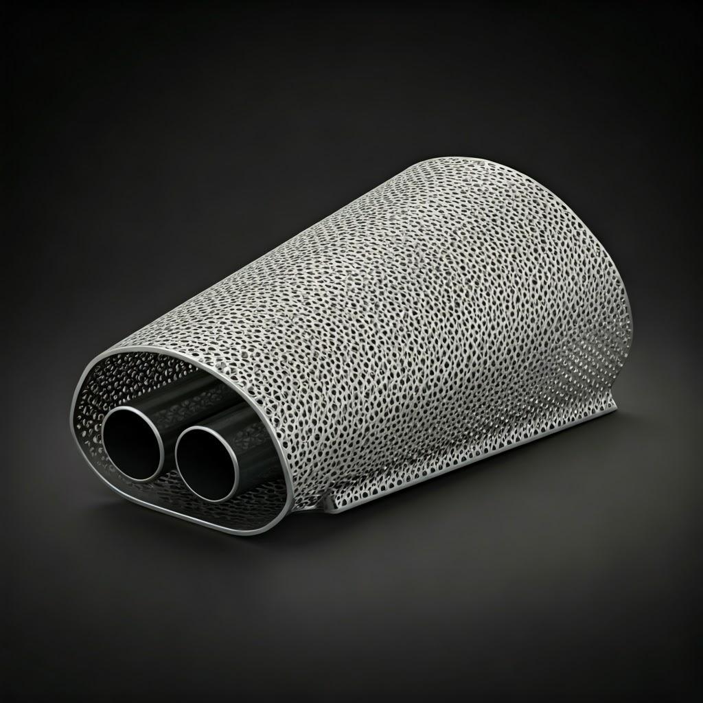 Custom 3D Printed Exhaust Shields 3 549