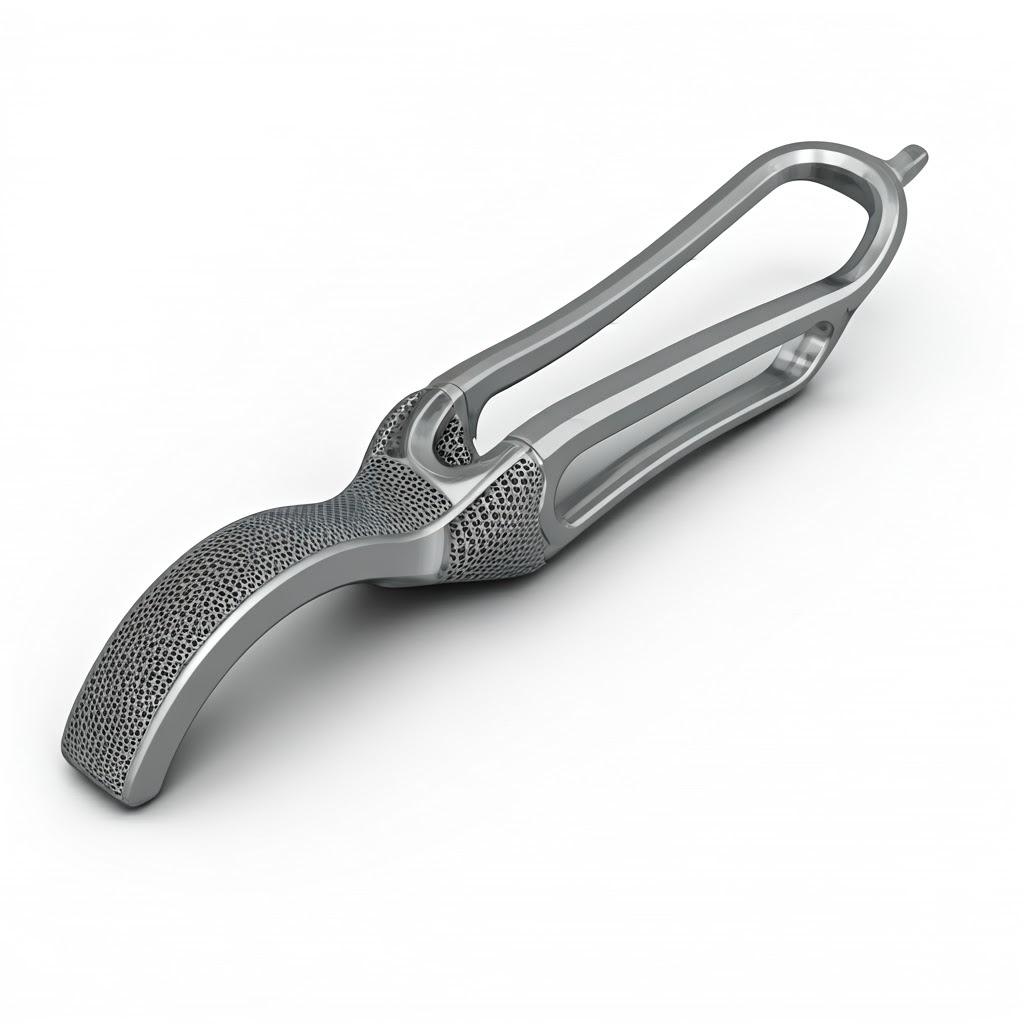 custom surgical handles using metal 3D printing 4 616