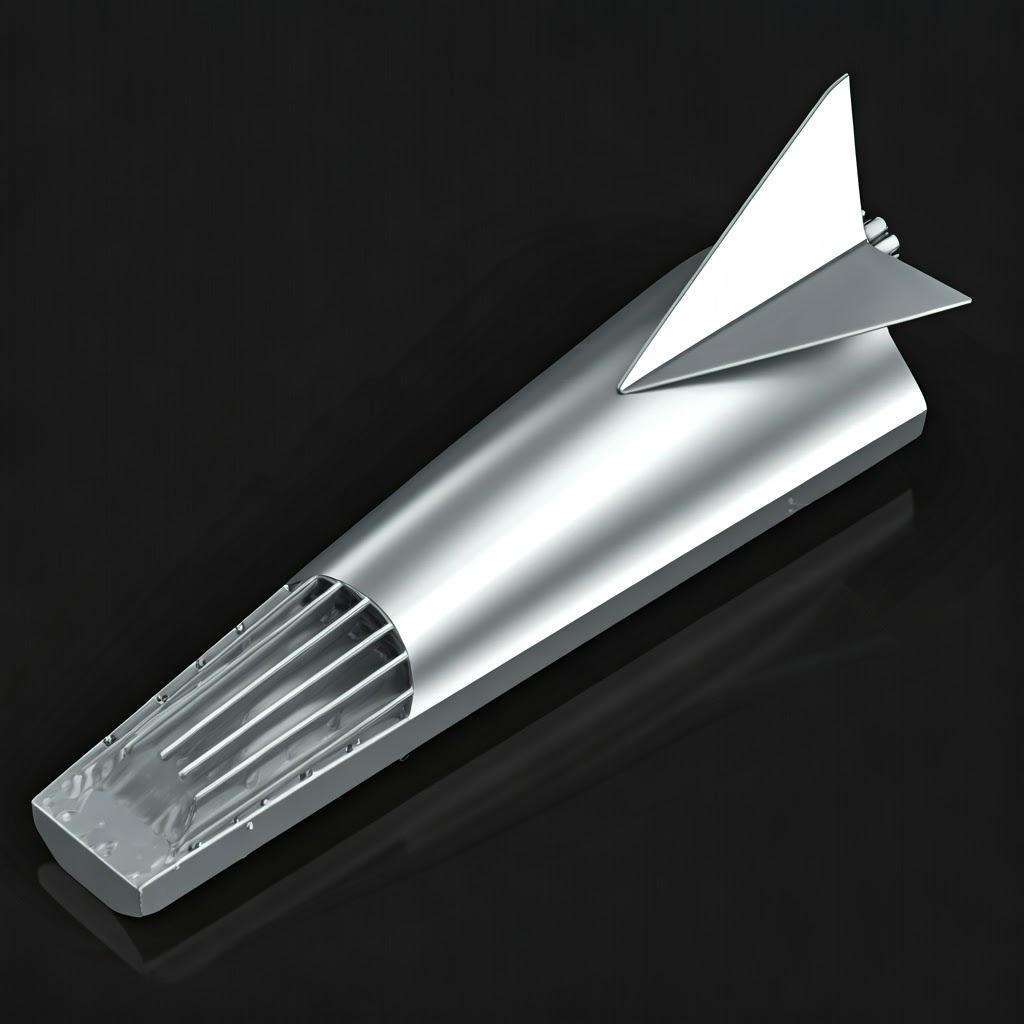 3D Printing Metal Missile Control Fins: Enhancing Performance and Efficiency 1 661