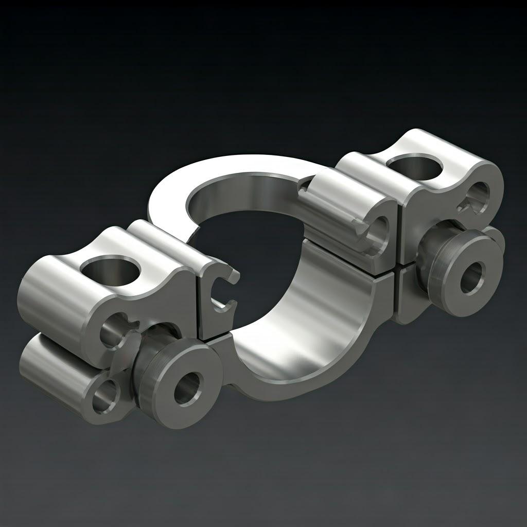 Custom Hydraulic Line Clamps 1 847